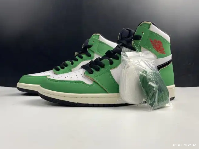 Rep Air Jordan Green 1 High DB4612-300 Lucky Retro 0531
